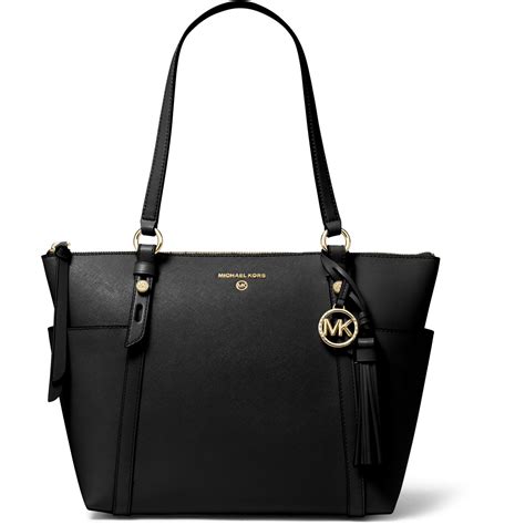 tote black michael kors|Michael Kors sullivan medium tote.